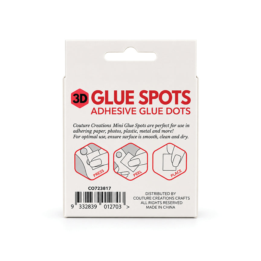 CC 3D Adhesive Glue Spots (1.27cm x 2.5mm)