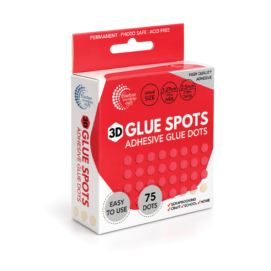 CC 3D Adhesive Glue Spots (1.27cm x 2.5mm)