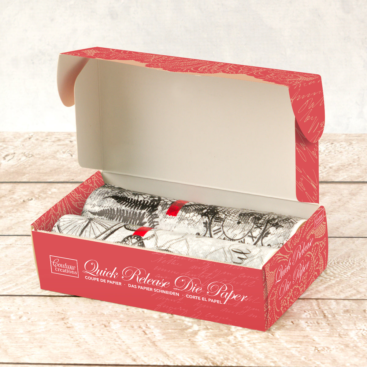 Quick Release Die Paper Twin Pack (15cm x 5m each)