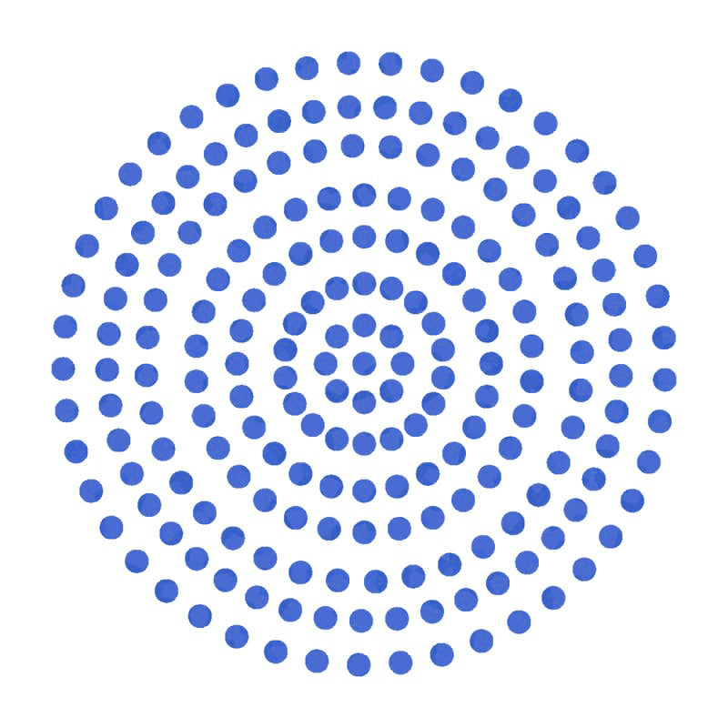 CC Gemstones 2mm Adhesive - Azure Blue 424pce