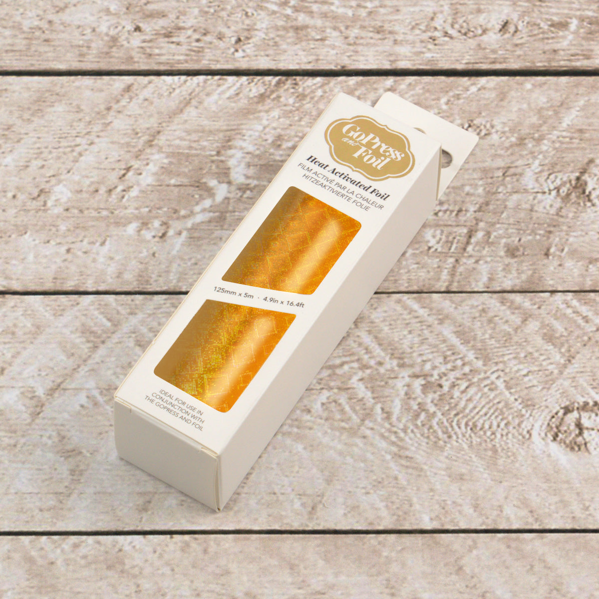 CC GoPress Heat Activated Foil GOLD (IRIDESCENT SHAVINGS)