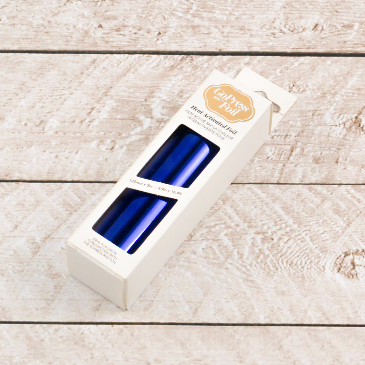 CC GoPress Heat Activated Foil BLUE (MIRROR Finish)