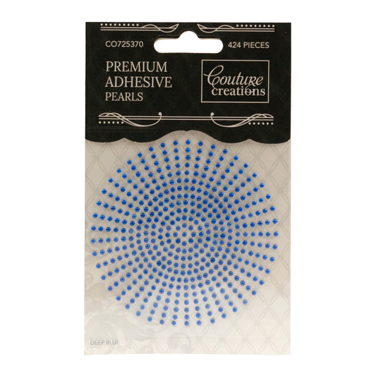 xxAdhesive Pearls - Deep Blue (2mm- 424pc)