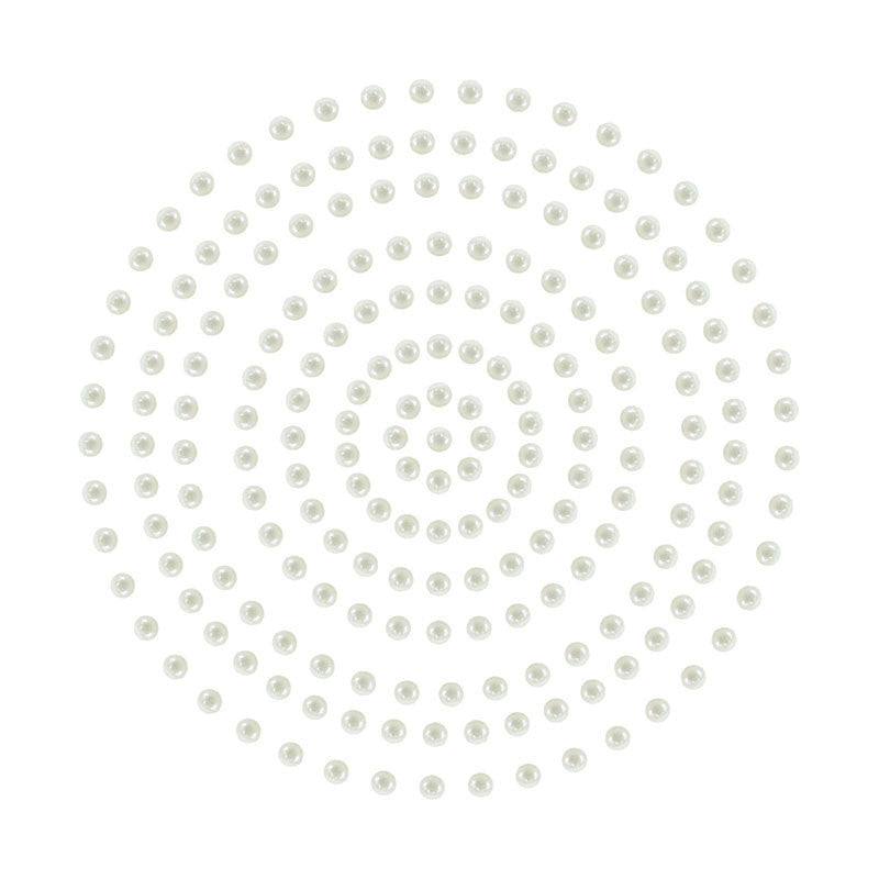 Adhesive Pearls - Cream (2mm- 424pc)