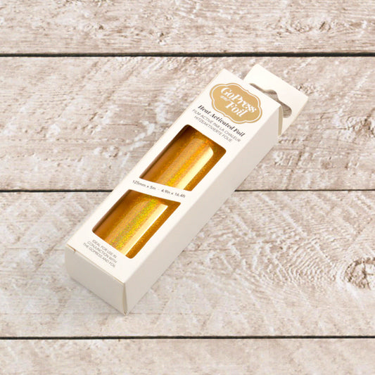 CC GoPress Heat Activated Foil GOLD (IRIDESCENT SHAVINGS)