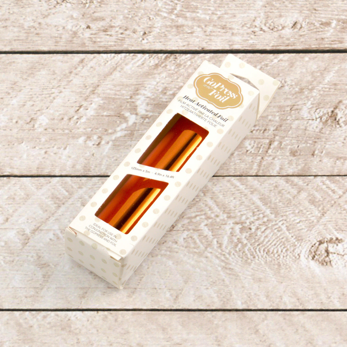 CC GoPress Heat Activated Foil COPPER (MIRROR Finish)
