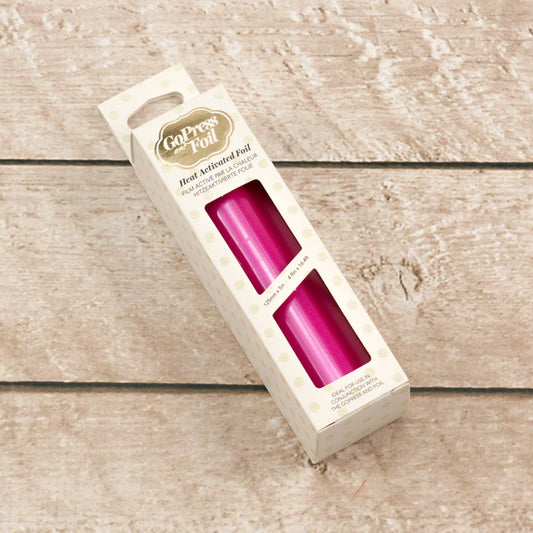 CC GoPress Heat Activated Foil PINK (MATTE Finish)