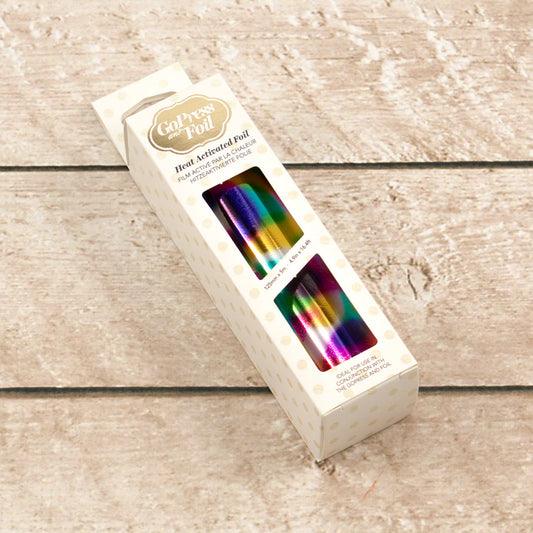 CC GoPress Heat Activated Foil RAINBOW (MIRROR FINISH)