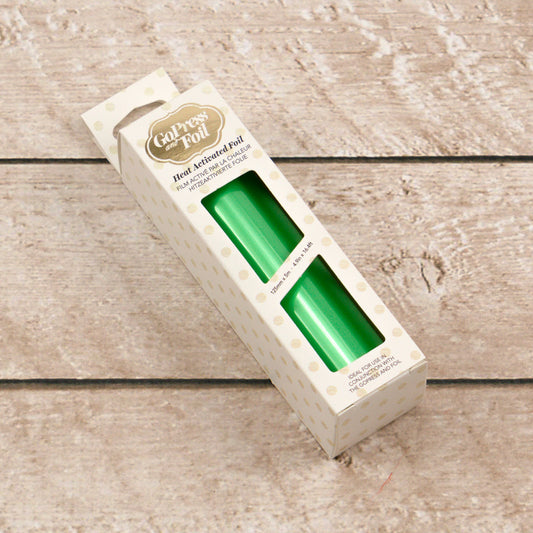 CC GoPress Heat Activated Foil LIGHT GREEN (MIRROR Finish)