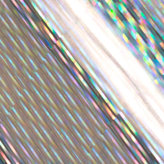 Foil - Silver (Iridescent Pillars Finish) - Heat activated