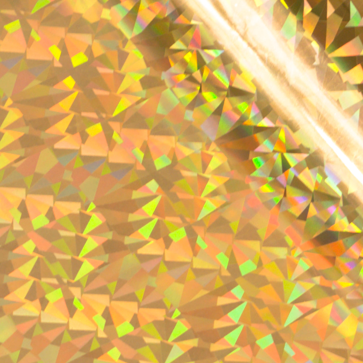 CC GoPress Heat Activated Foil GOLD (IRIDESCENT TRIANGLE FINISH)