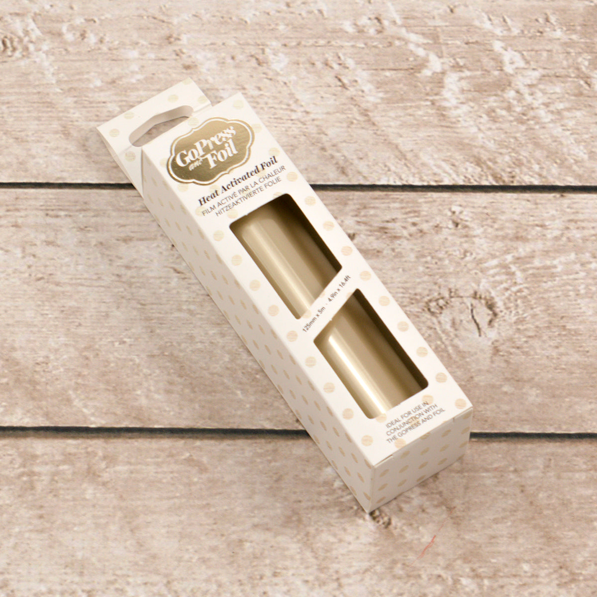 CC GoPress Heat Activated Foil DRIFTWOOD (MATTE Finish)