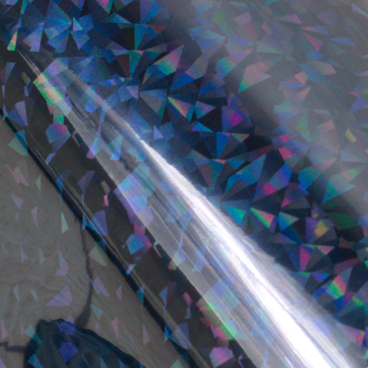 CC GoPress Heat Activated Foil BLACK (IRIDESCENT TRIANGLE FINISH)