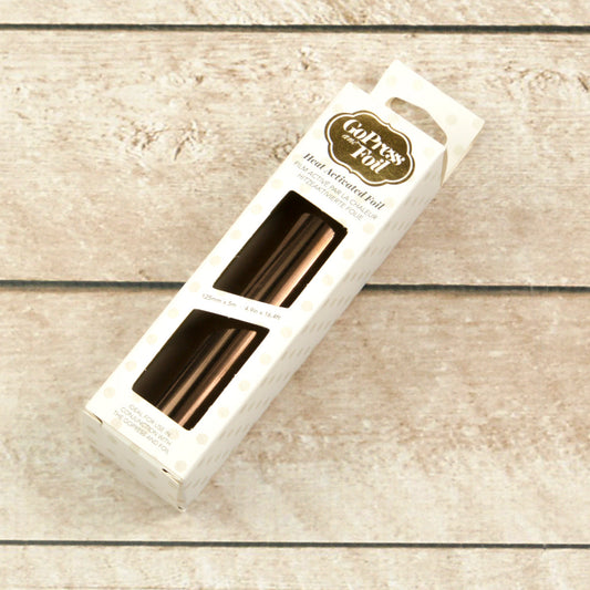 CC GoPress Heat Activated Foil BRONZE GREEN (MATTE Finish)