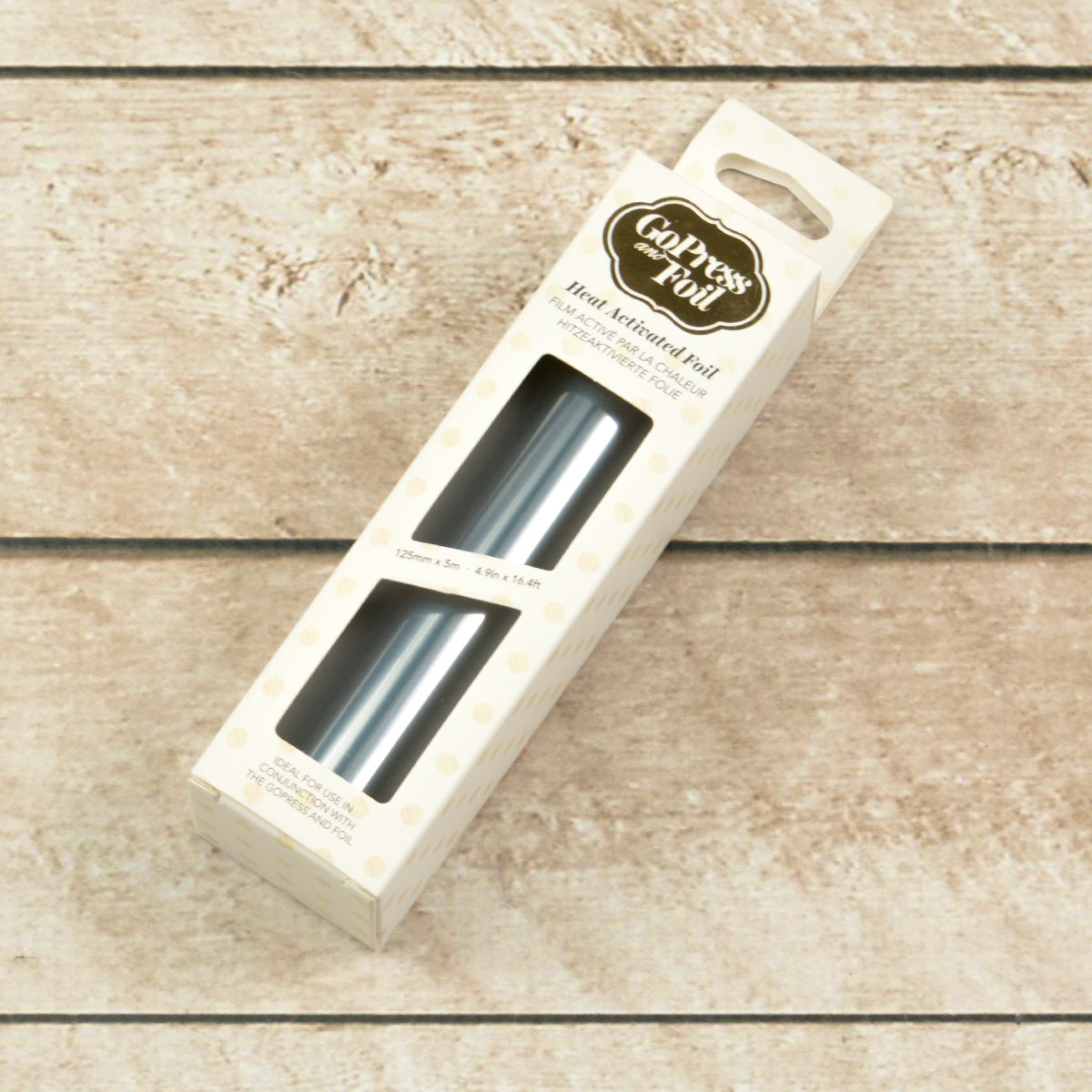 CC GoPress Heat Activated Foil GREY (LIGHT MATTE FINISH)