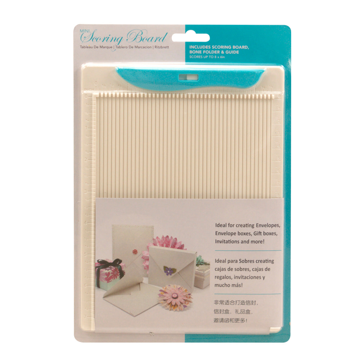 Small 6x8 Score Board w/bone folder