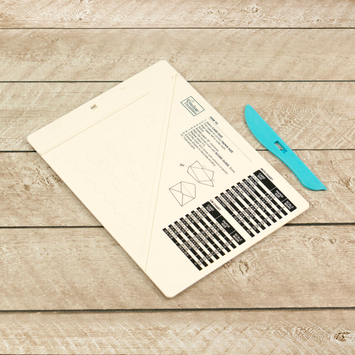 Small 6x8 Score Board w/bone folder