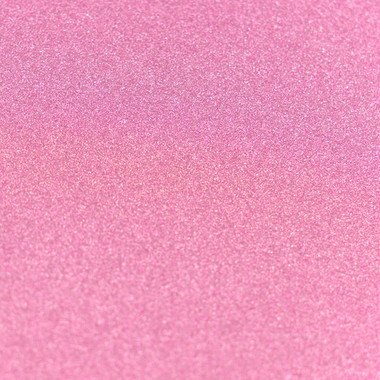 A4 Glitter Card 10 sheets per pack 250gsm - Baby Pink