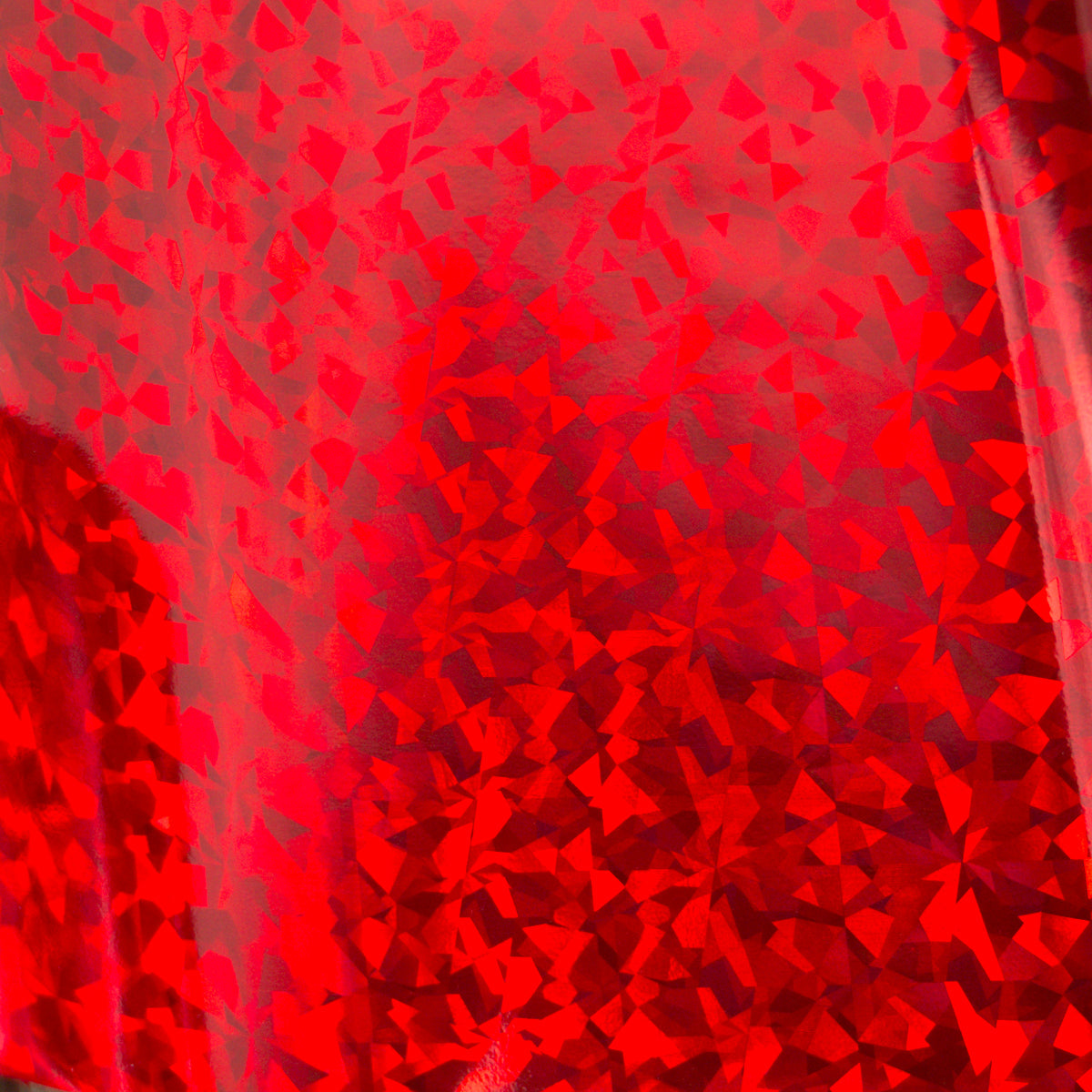 CC GoPress Heat Activated Foil RED (IRIDESCENT TRIANGULAR PATTERN)