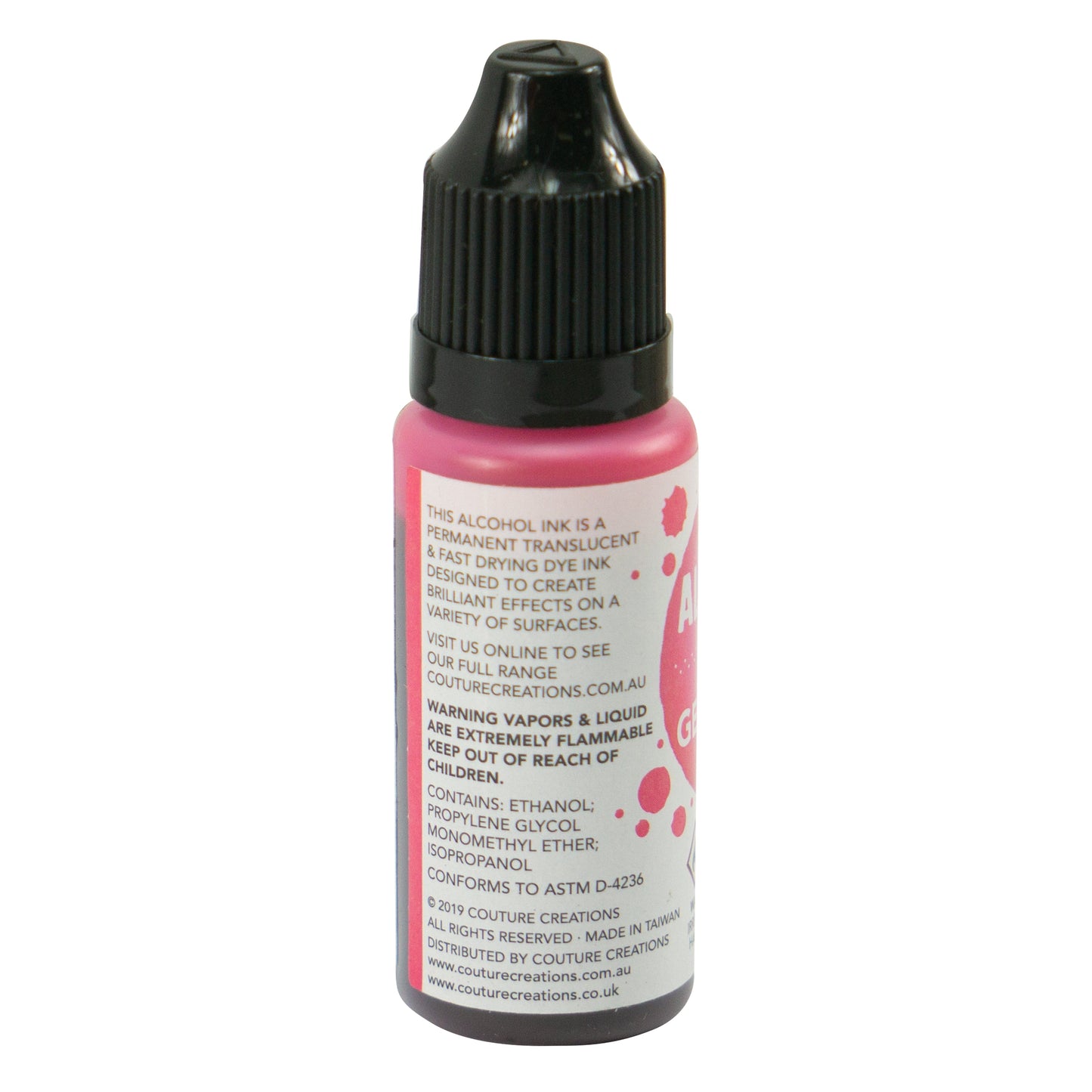 CC Alcohol Ink Geranium 12ml