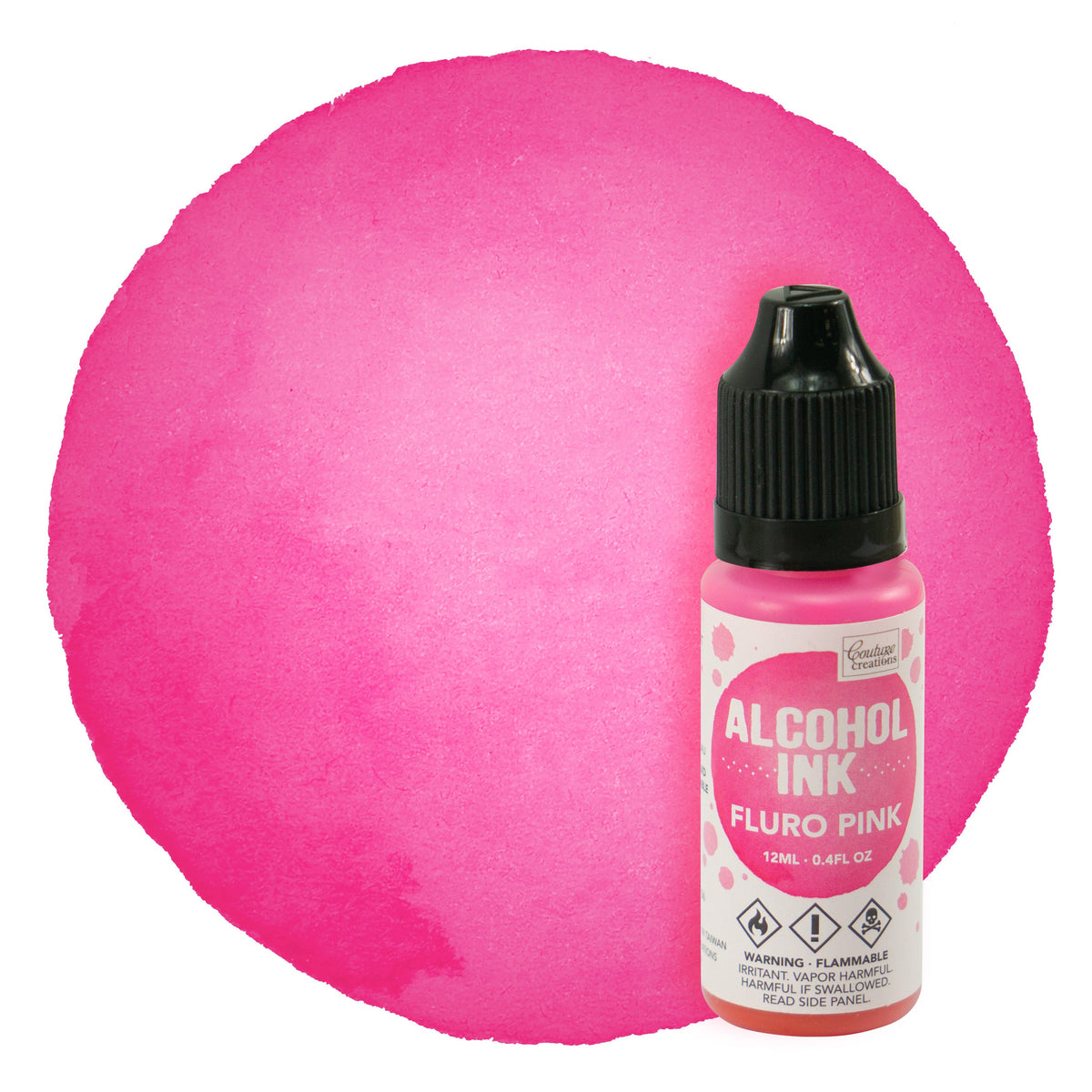 CC Alcohol Ink Fluro Pink 12ml