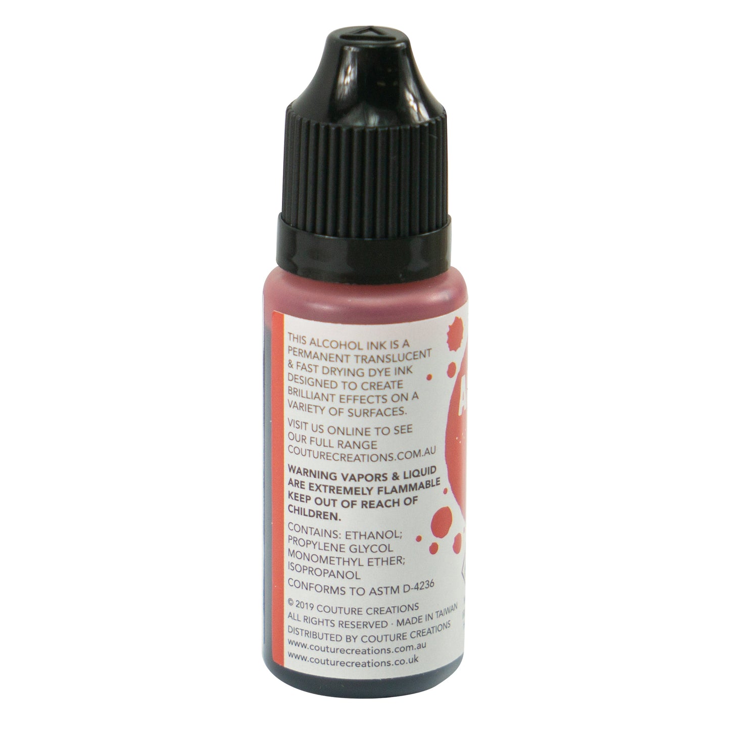 CC Alcohol Ink Red Ruby 12ml