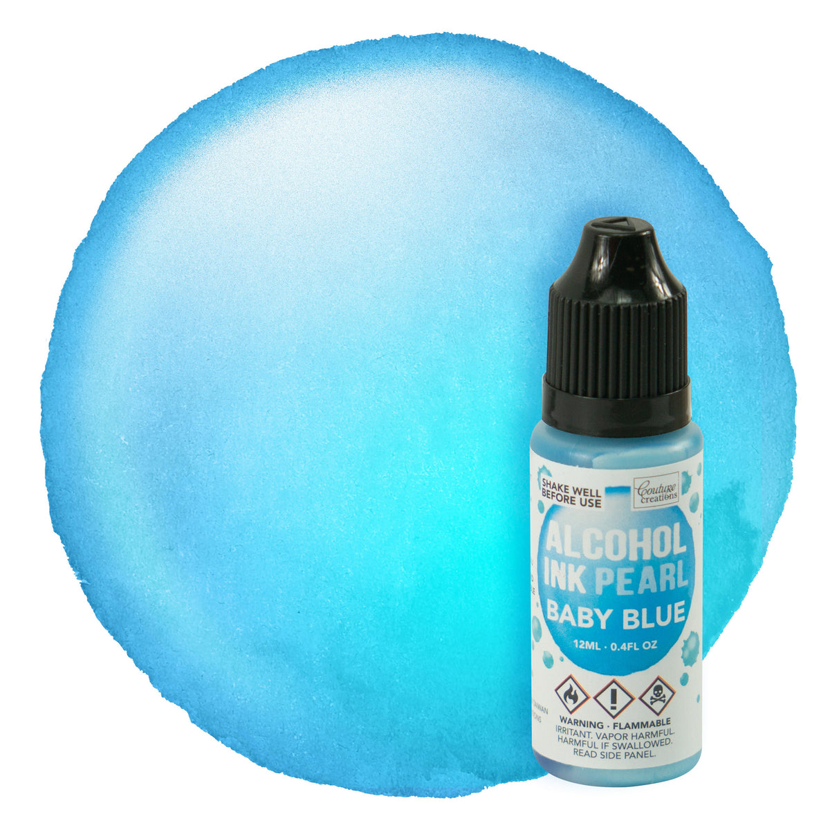 CC Alcohol Ink Baby Blue Pearl 12ml