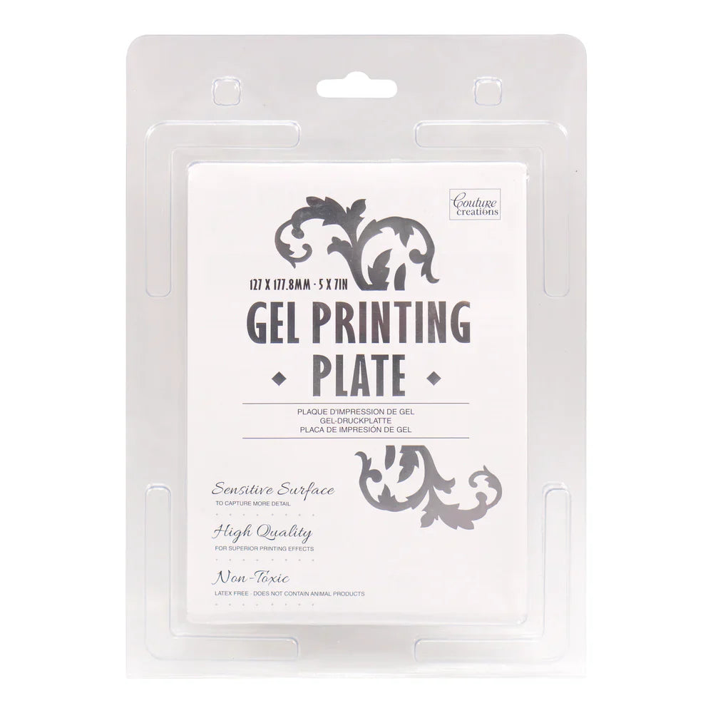 CC Gel Printing Plate 127mm x 117.8mm
