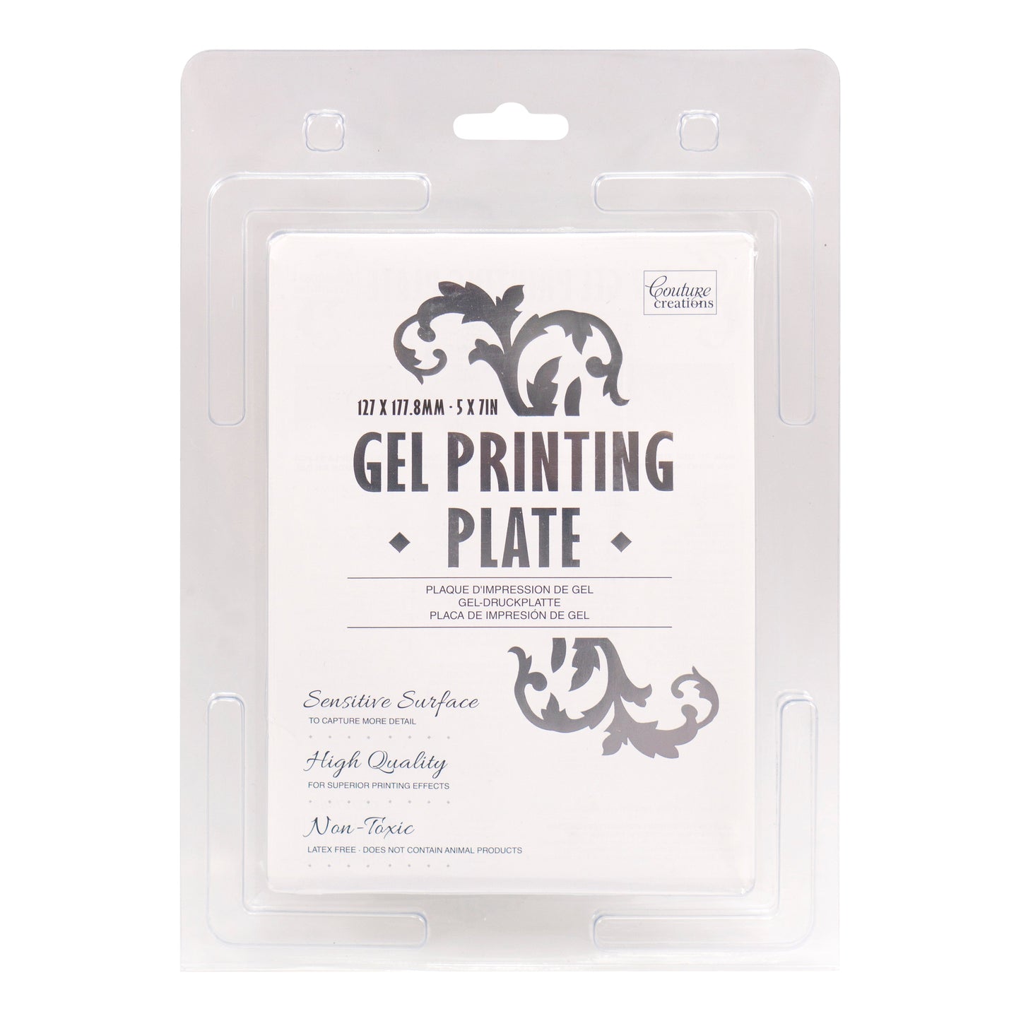 Gel Printing Plate 5 x 7in