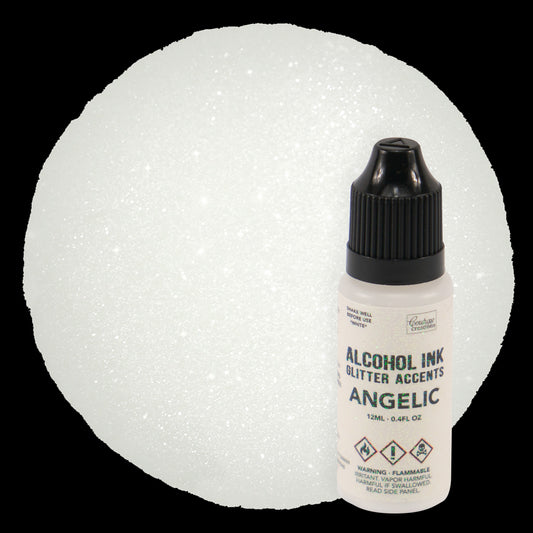 CC Alcohol Ink Glitter Accents Angelic 12ml