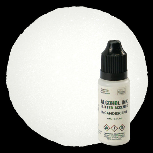 CC Alcohol Ink Glitter Accents - Incandescent - 12mL | 0.4fl oz