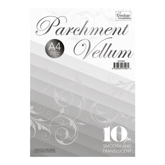 Parchment Vellum 100gsm - A4 - 10pk