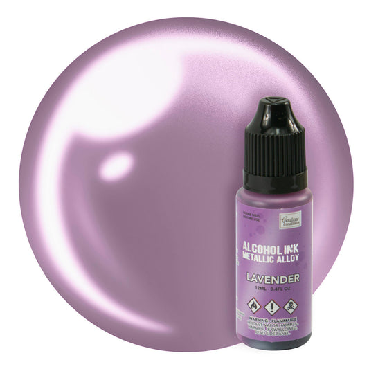 CC Alcohol Ink - Metallic Alloy - Lavender - 12ml  |  0.4fl oz