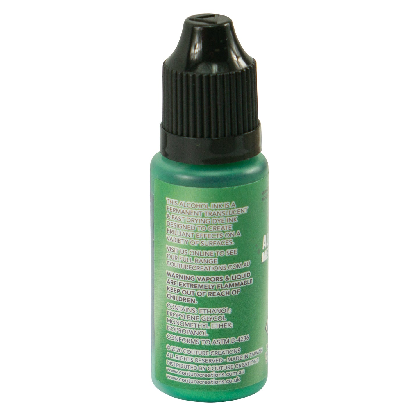 CC Alcohol Ink Metallic Alloy Jade 12ml