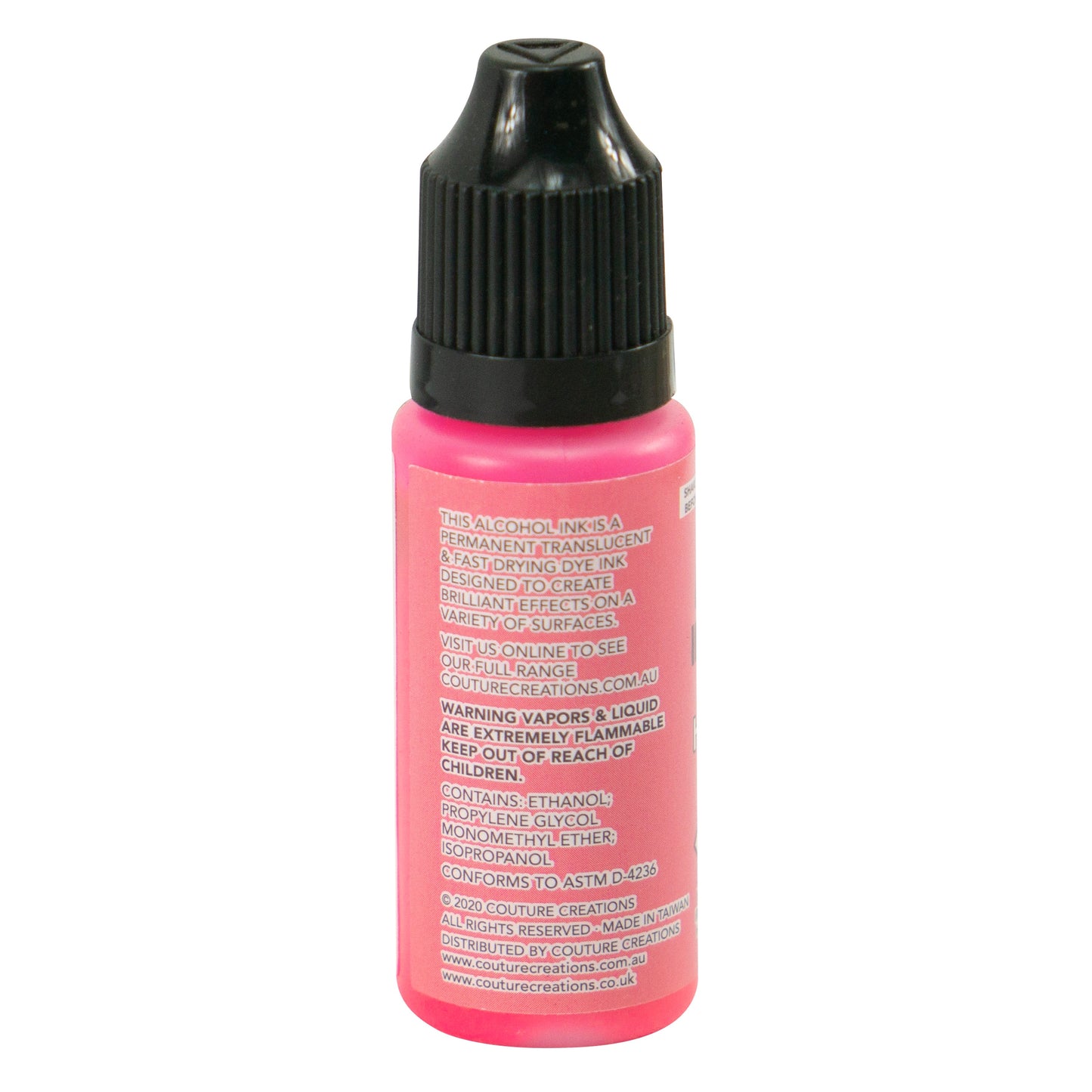 CC Alcohol Ink Fluro Hot Pink 12ml