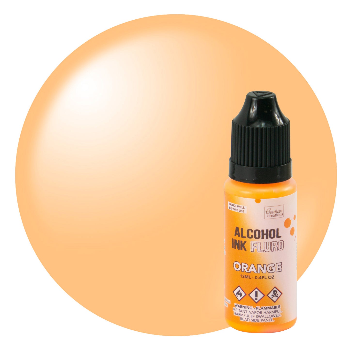 CC Alcohol Ink Fluro Orange 12ml