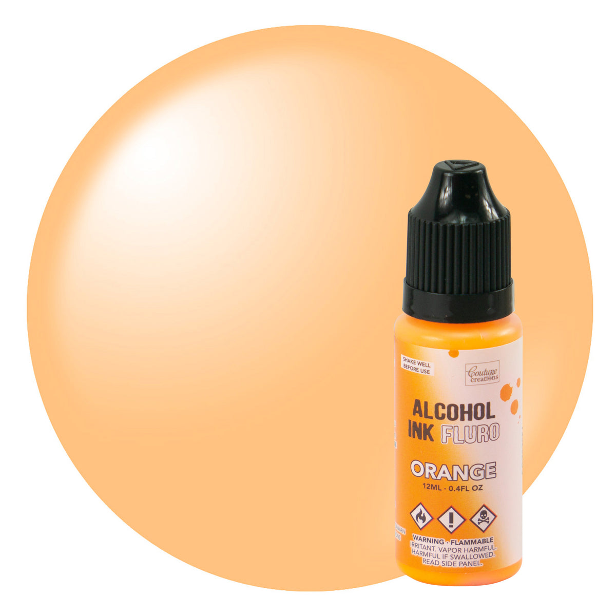 CC Alcohol Ink Fluro Orange 12ml