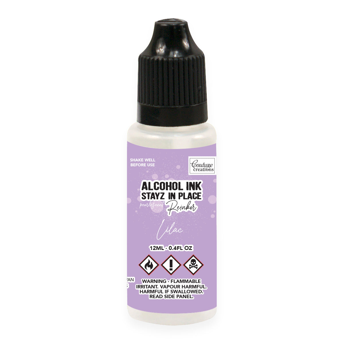 Lilac Pearlescent Stayz in Place Alcohol Ink Pad Reinker