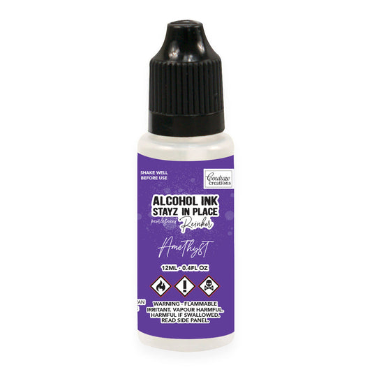 Amethyst Pearlescent Stayz in Place Alcohol Ink Pad Reinker