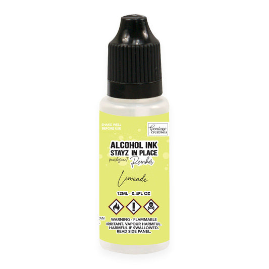 Limeade Pearlescent Stayz in Place Alcohol Ink Pad Reinker