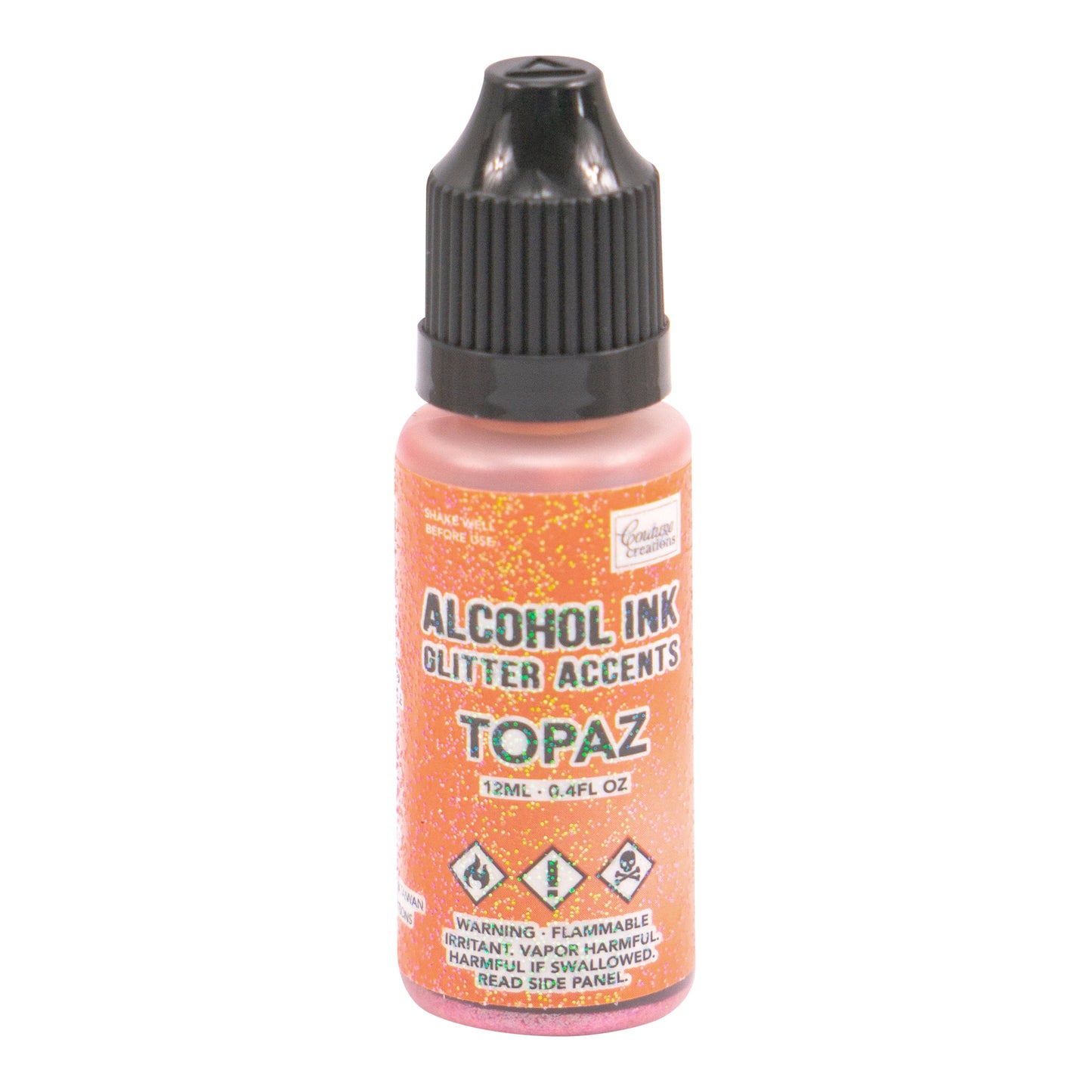 CC Alcohol Ink Glitter Accents Topaz 12ml