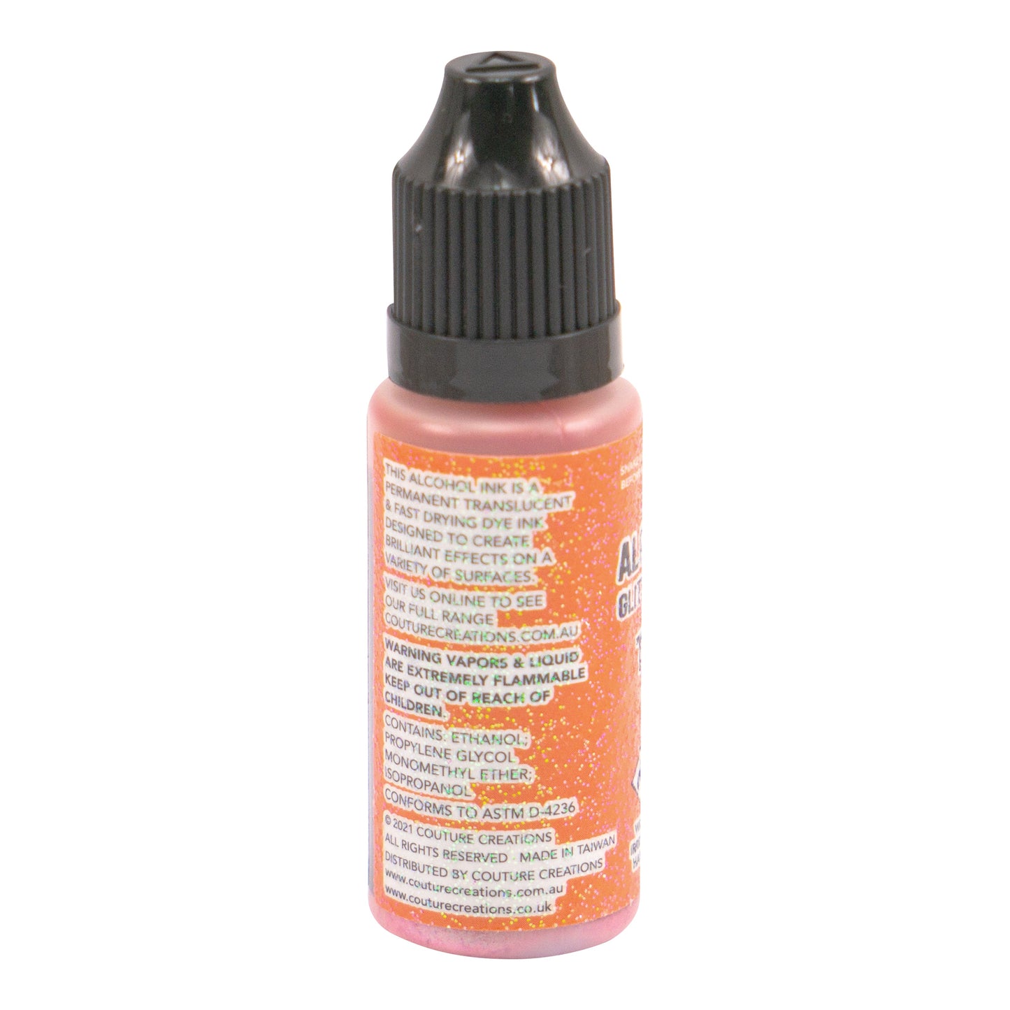 CC Alcohol Ink Glitter Accents Topaz 12ml