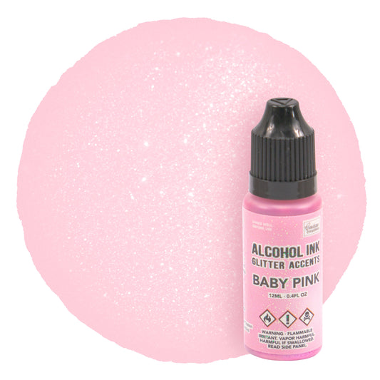 *A Ink Glitter Accents Baby Pink - 12mL | 0.4fl oz