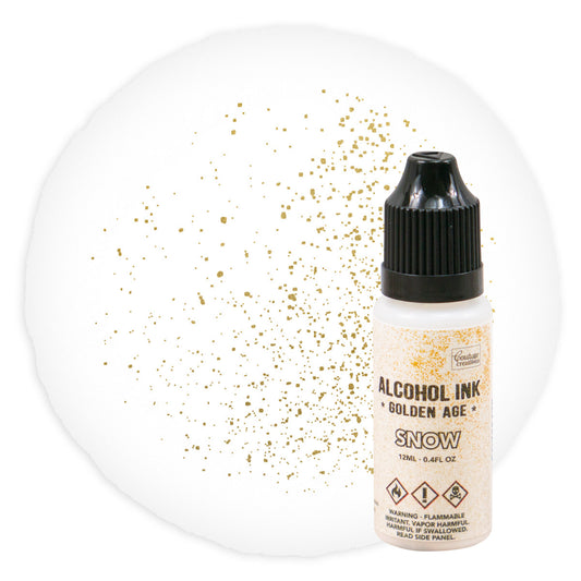 CC Alcohol Ink Golden Age Snow 12ml