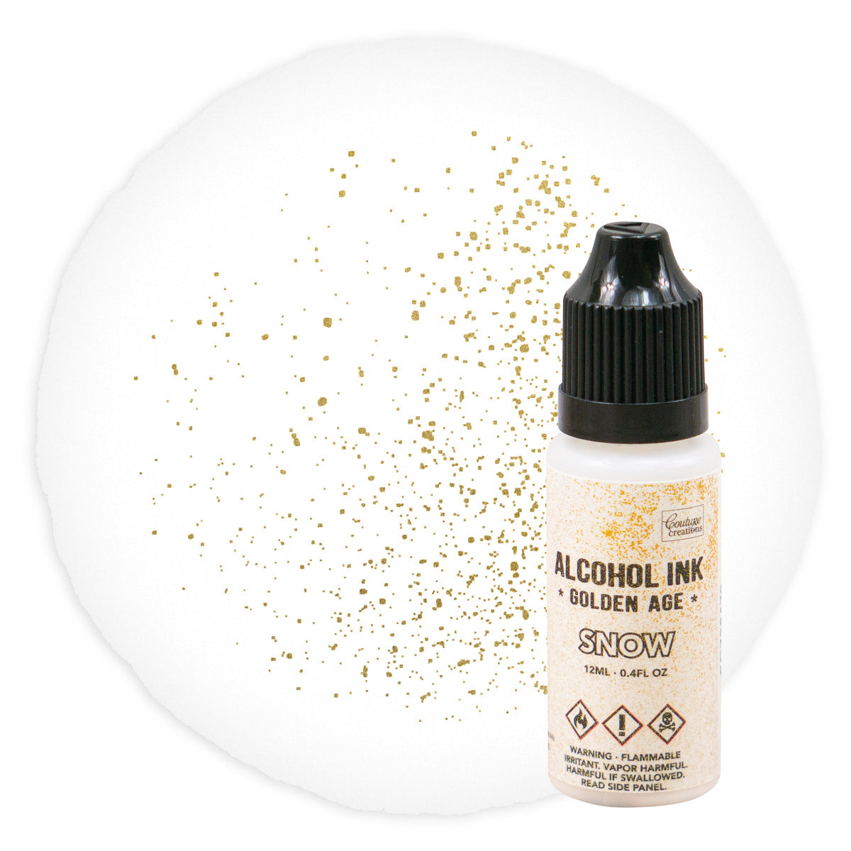 CC Alcohol Ink Golden Age Snow 12ml
