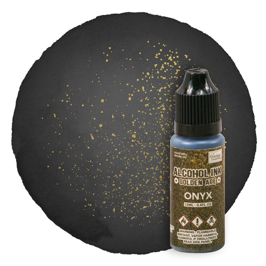 CC Alcohol Ink Golden Age Onyx 12ml