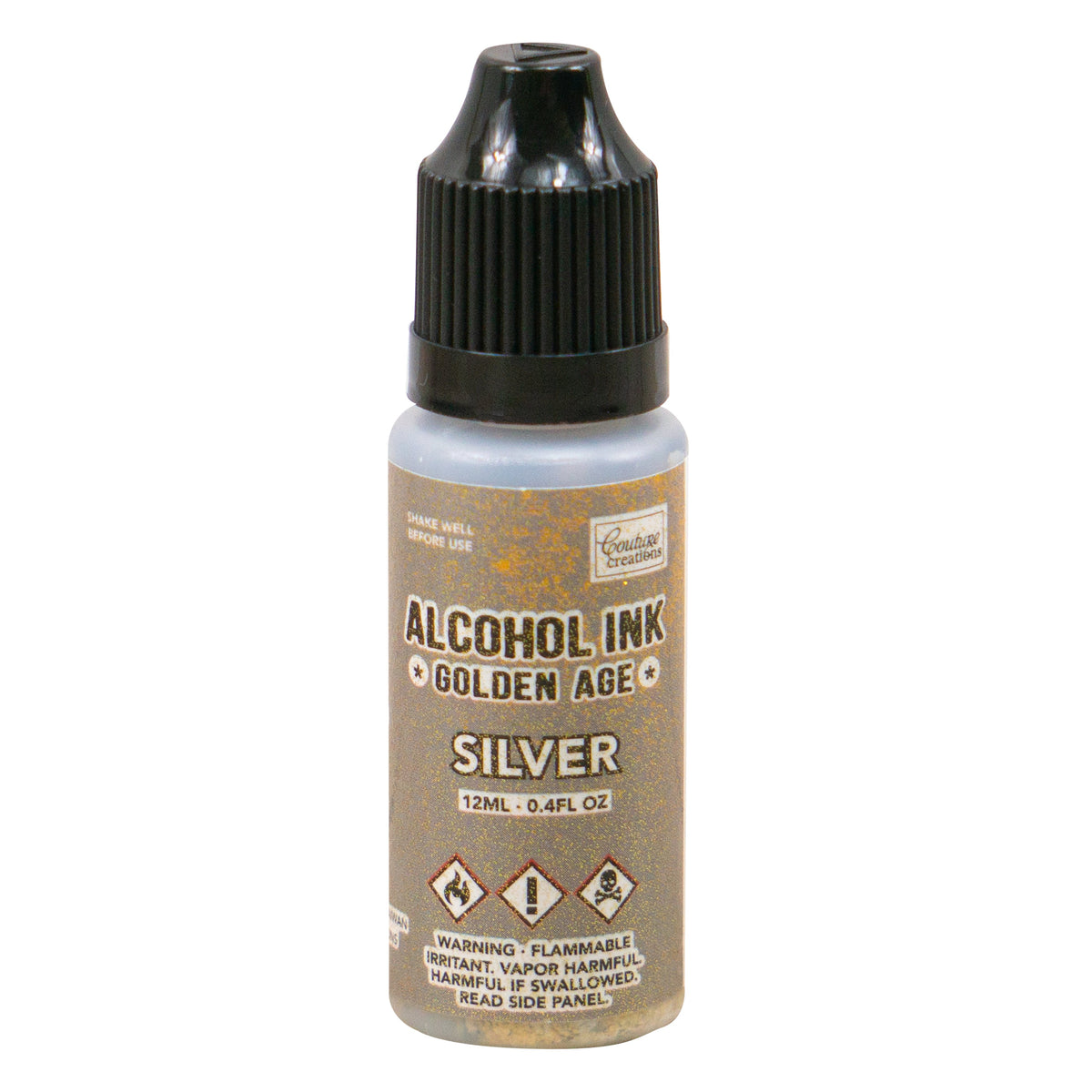 CC Alcohol Ink Golden Age Silver 12ml