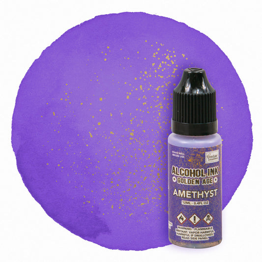 CC Alcohol Ink Golden Age Amethyst 12ml