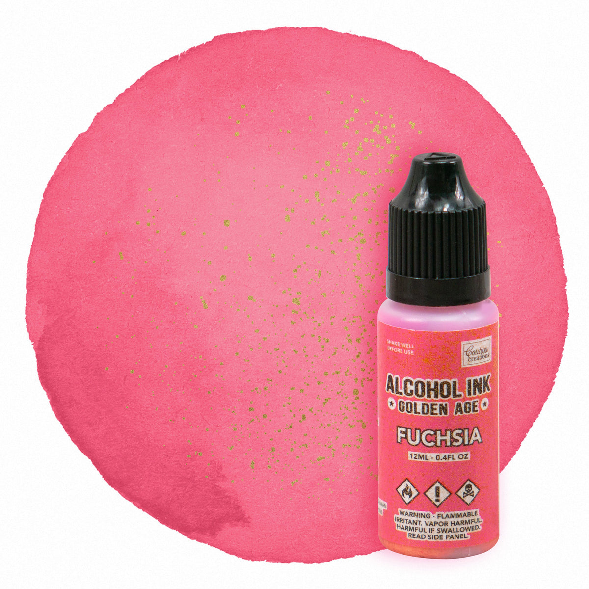 CC Alcohol Ink Golden Age Fuchsia 12ml
