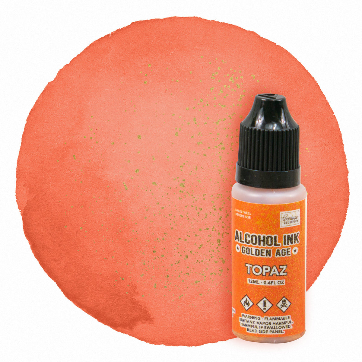 CC Alcohol Ink Golden Age Topaz 12ml